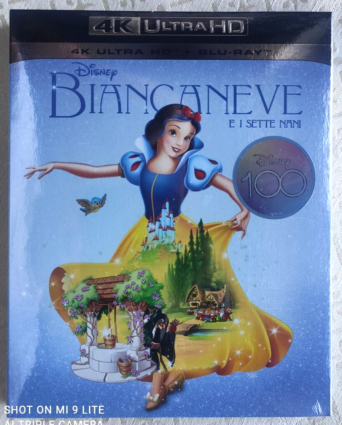 BIANCANEVE E I SETTE NANI   Walt Disney   (4K Ultra Hd + Bluray)   ****NUOVO