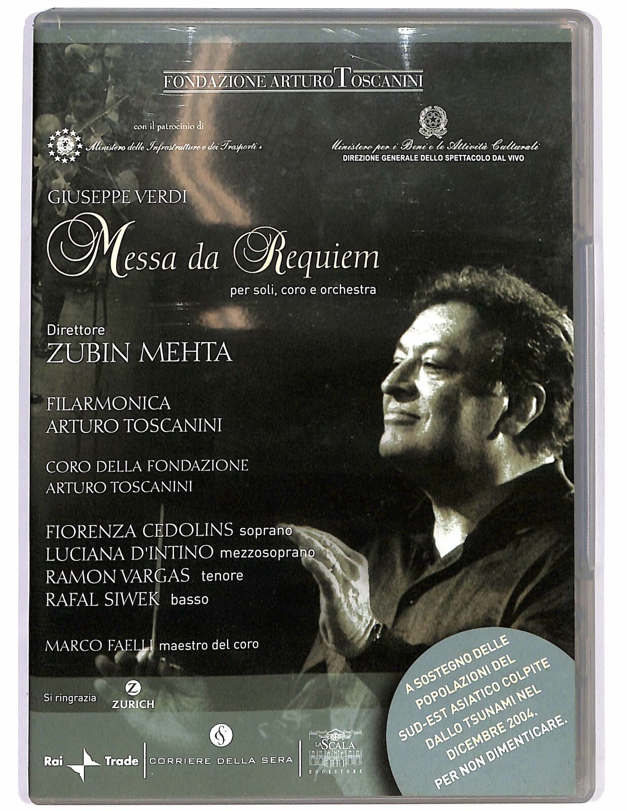 Giuseppe Verdi Messa da Requiem EDITORIALE DVD