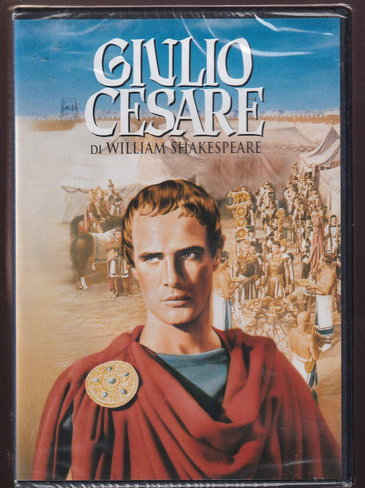 Dvd GIULIO CESARE JULIUS CAESAR William Shakespeare Marlon Brando nuovo 1953