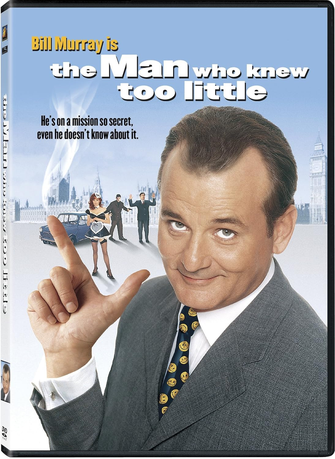 The Man Who Knew Too Little (DVD) Bill Murray Bill Murray/Jan Vogler And Friends