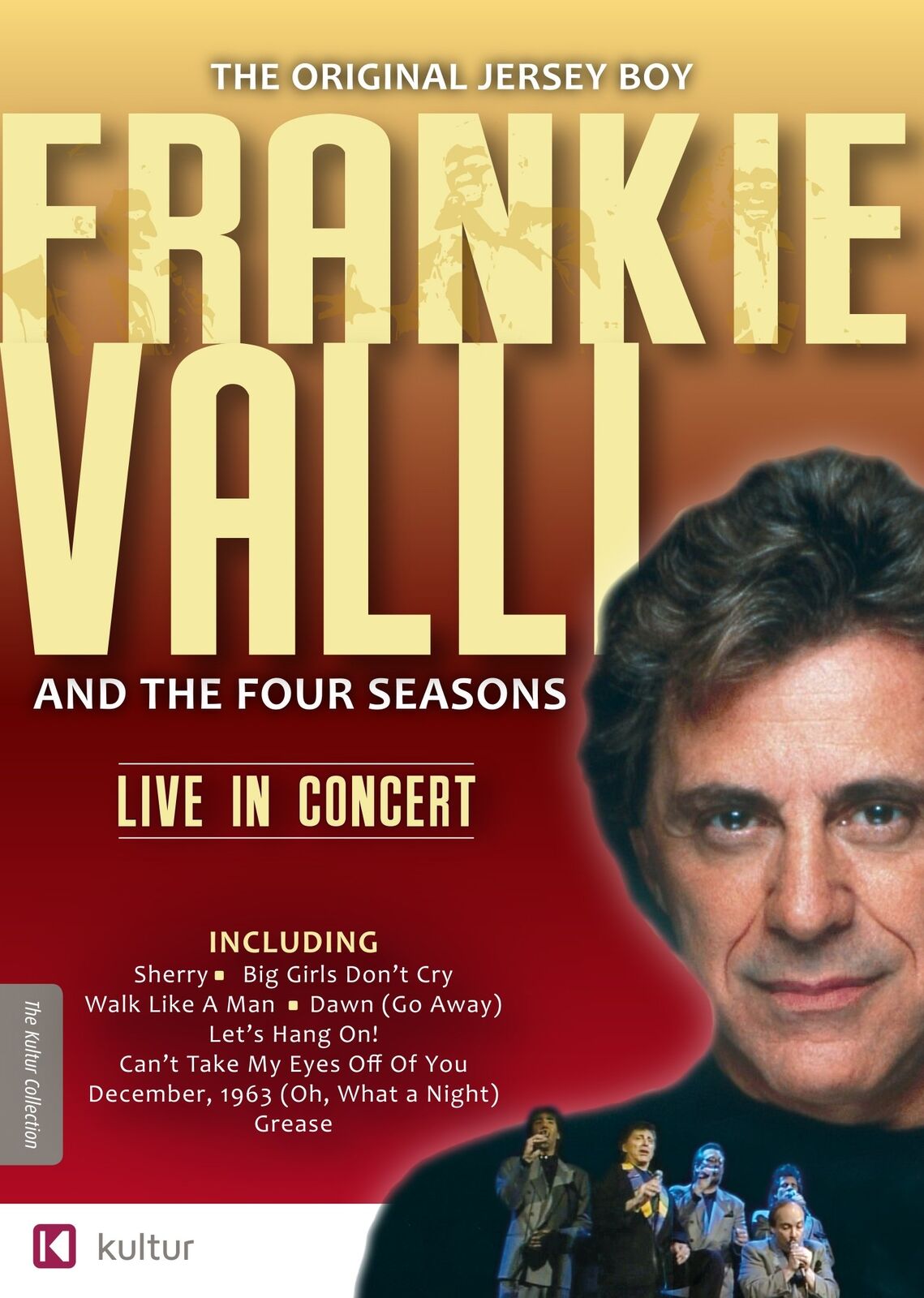 Frankie Valli And The Four Seasons: Live In Concert (DVD) Frankie Valli