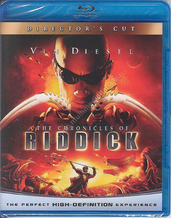 THE CHRONICLES OF RIDDICK - BLU RAY DISC NUOVO NEW!