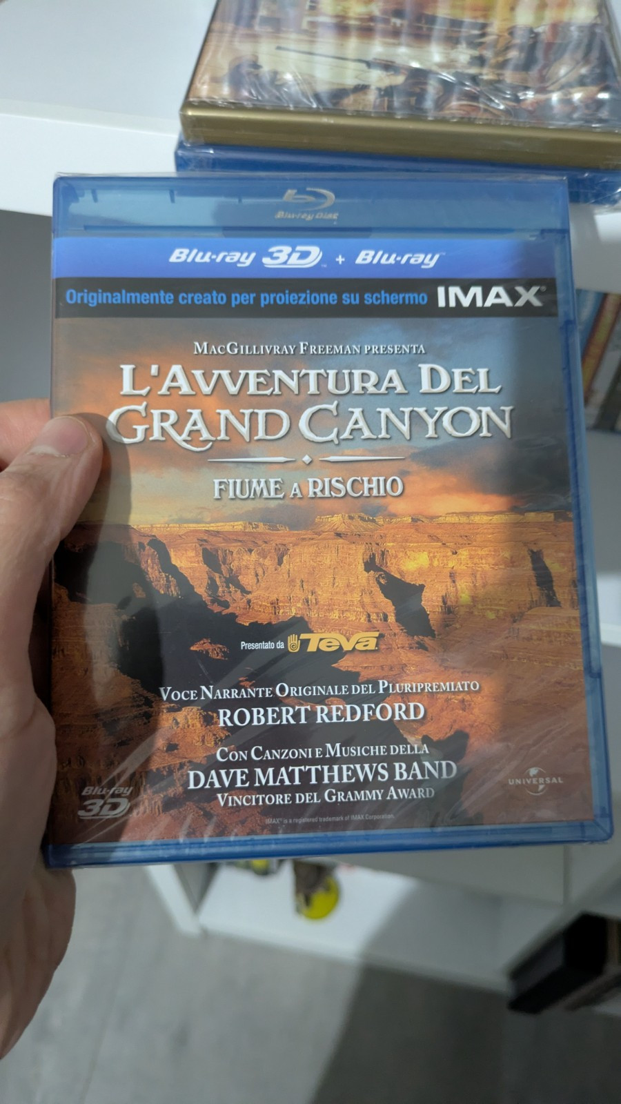 L'AVVENTURA DEL GRAND CANYON 3D (2008) - Blu Ray 3D + Blu Ray- Imax Sigillato