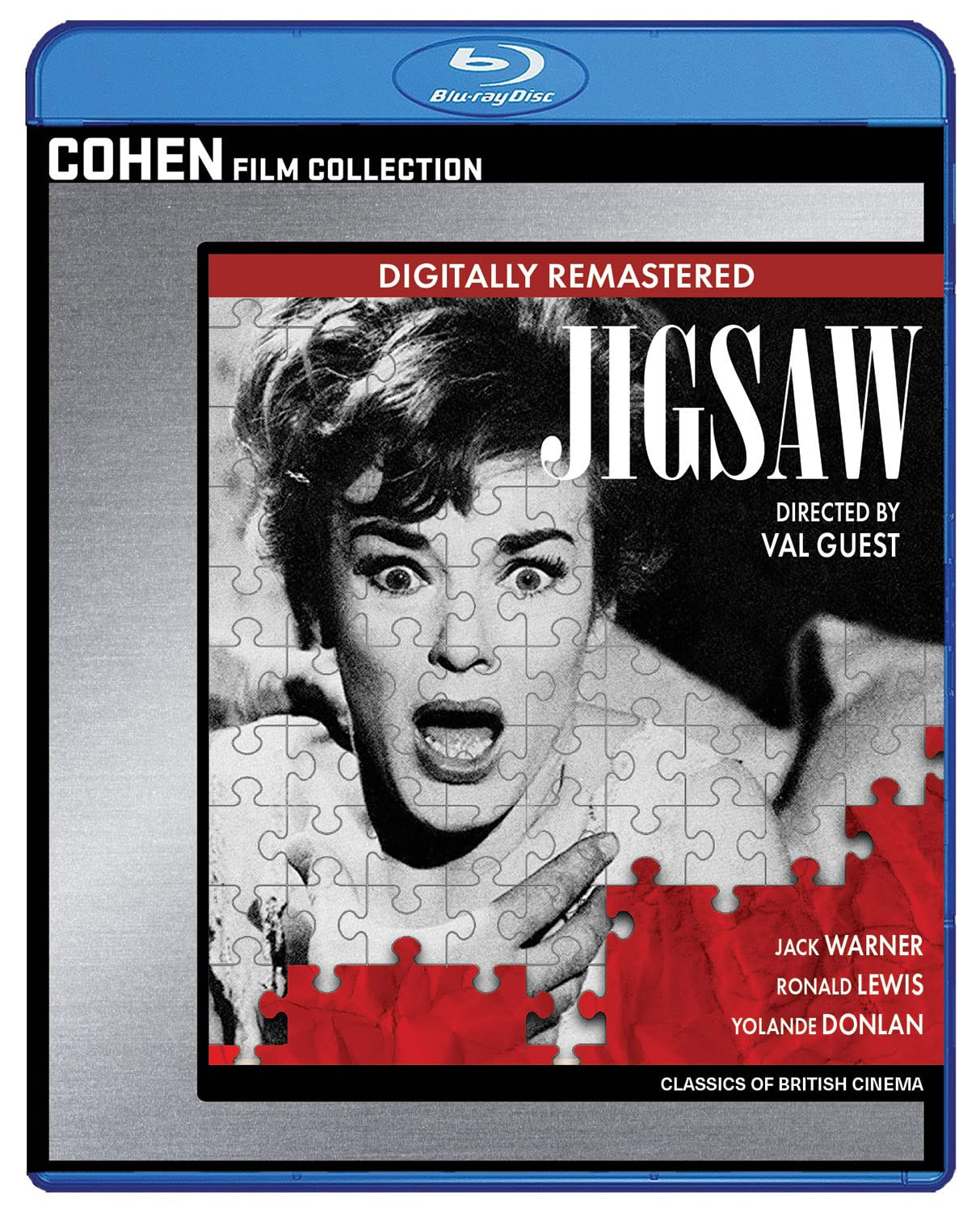 Jigsaw (Blu-ray) Jack Warner Ronald Lewis Yolande Donlan