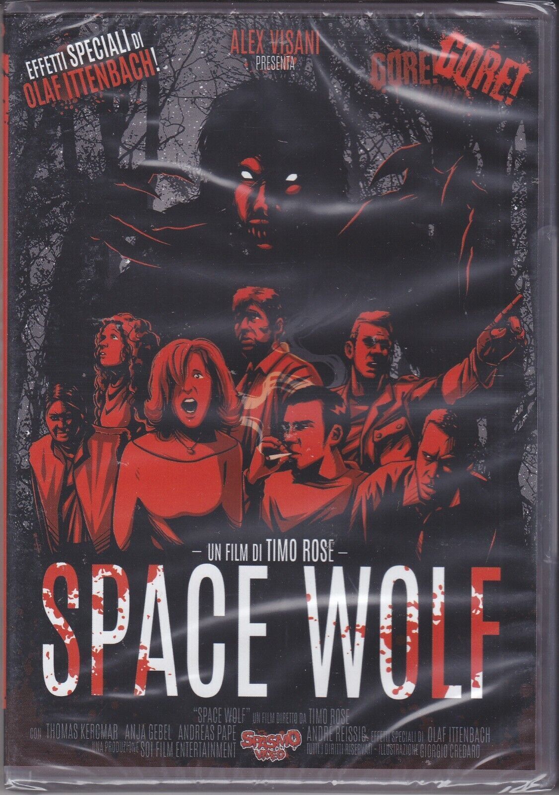 dvd SPACE WOLF (lingua originale) di Timo Rose nuovo 2003