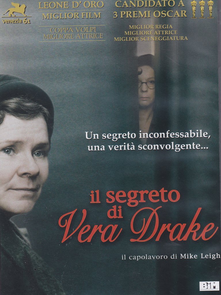Dvd IL SEGRETO DI VERA DRAKE di Mike Leigh nuovo sigillato 2004