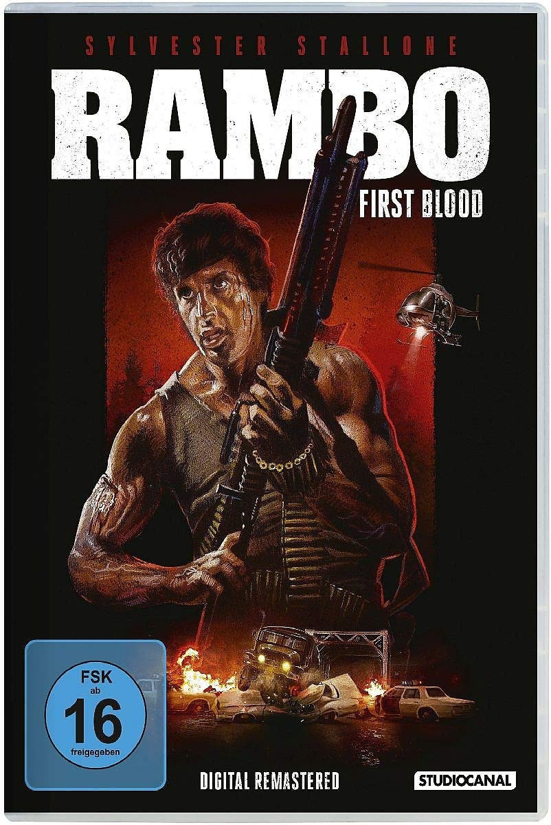 Rambo - First Blood (DVD) Sylvester Stallone Richard Crenna Brian Dennehy