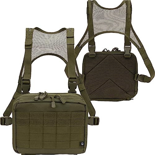 Brandit Us Cooper Chest Pack Operator, Color: Olive, Size: Os