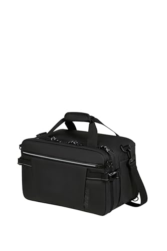 American Tourister Upventure - Borsa Da Viaggio A 3 Vie Ryanair, 40 Cm, 24 L, Nero (Nero)