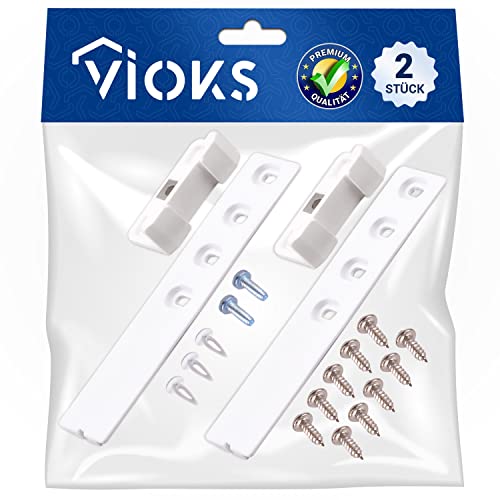 Vioks 9086322, Set Di Montaggio Per Porta O Anta Del Frigorifero E Del Freezer, Cerniera Con Guida Di Scorrimento Compatibile Con Prodotti Di Marca Li