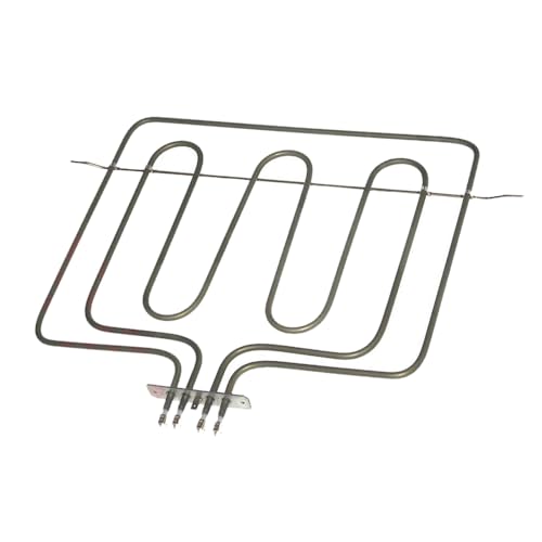 Jcspares® - Resistenza Doppia Superiore Grill Cielo 3000 Watt 380 X 385 Mm Per Forno Compatibile Con Samet