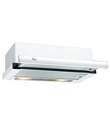 Campana Tl 6310 Blanco Motor Doble, E, 332M3, 56Db, 2 Velocidades, Mecánico, 2 Halógenas, Blanco 60Cm