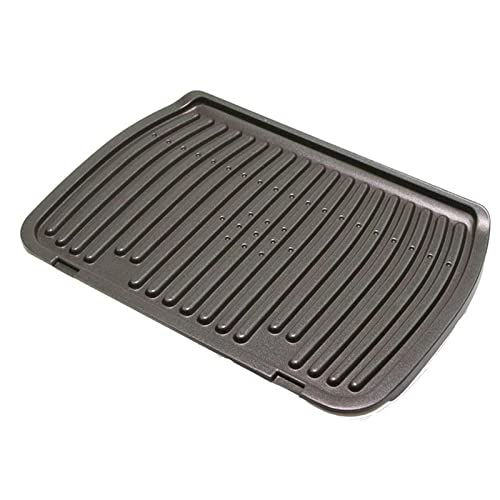 Piastra Superiore Ts-01039390 Per Griglia Di Carne Tefal Optigrill, Inox 5 Levels, Optigrill Smart, Optigrill+ Snacking & Baking, Optigrill+ Waffles P