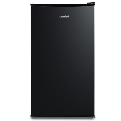 Comfee' Rcd80Dk3(E) 80 Liter Frigo Piccolo Con Congelatore, Frigorifero Monoporta, Adatto Per Casa, Ufficio, Camera,Bassa Rumorosità 39Db, Porta Rever