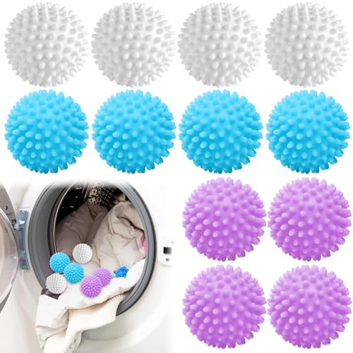 12 Palline Per Asciugatrici, Palline Per Asciugatrici, Palline Per Asciugatrici, Palline Da Bucato Per Piumini, Dryer Balls, Per Asciugatrici, Per La