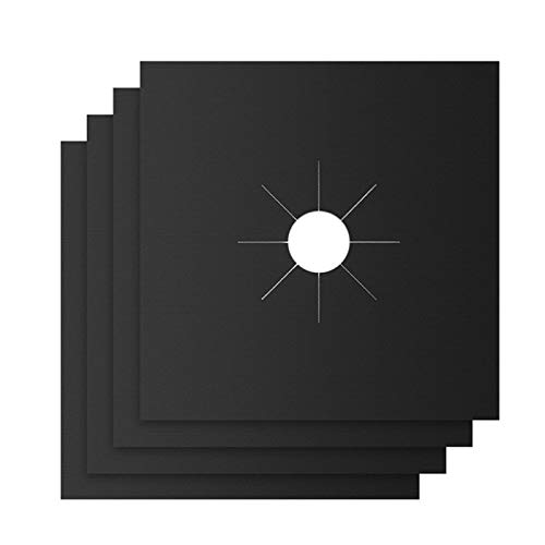 Teflon Protezioni Per Fornelli A Gas Black Protezioni Per Fornelli A Gas Riutilizzabile Protezioni Per Fornelli Gas Facile Da Pulire Pulizia Per Cucin