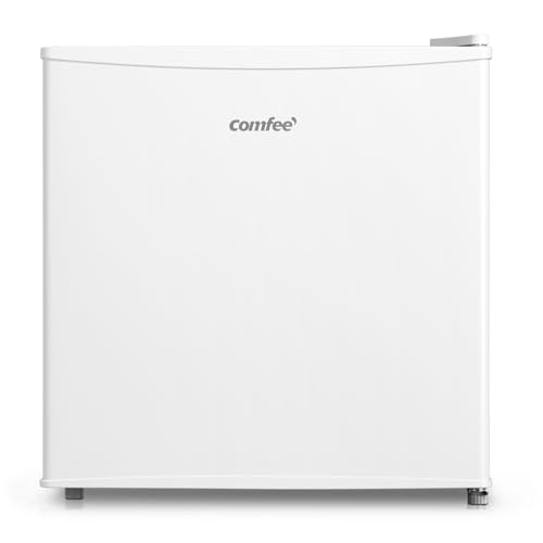 Comfee' Rcd50Wh2(E) - Mini Frigo Bar, Frigorifero Piccolo, Silenzioso, Mono Porta, Per Applicazioni In Hotel, Casa, Ufficio, 43L, Bianco, 47.2 X 45 X