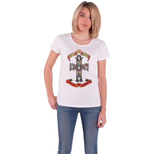 T-Shirt # Xl Ladies White # Appetite For Destruction