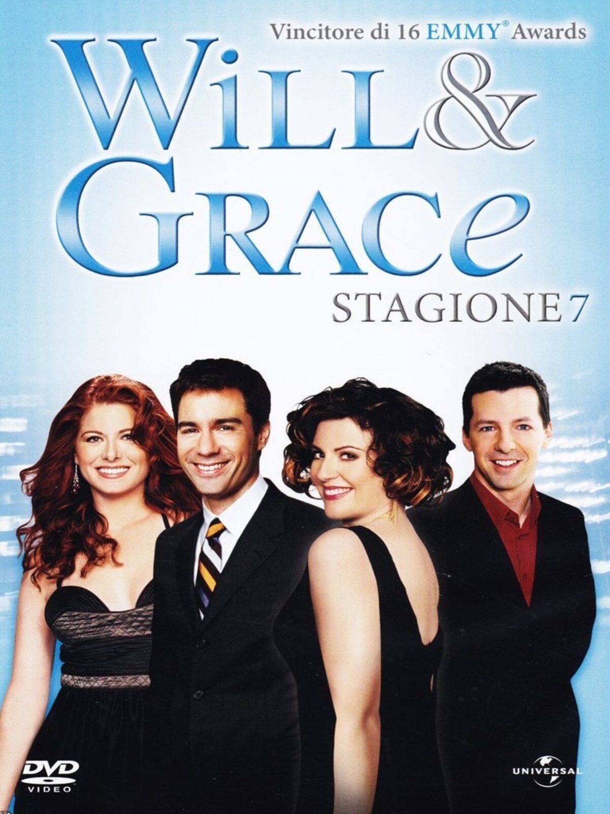 COFANETTO DVD - WILL E & GRACE SERIE STAGIONE 7 SERIE TV (4 DVD) - Nuovo!!