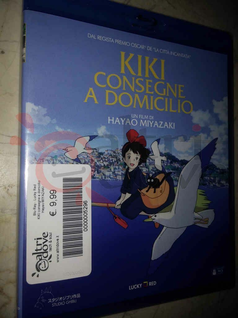 Kiki consegne a domicilio  MIYAZAKI Hayao  Studio Ghibli Lucky Red Blu-Ray
