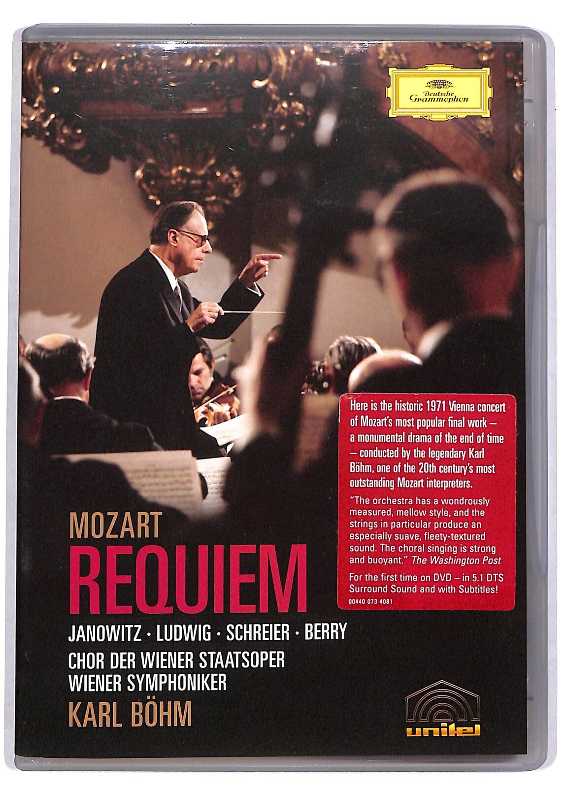 EBOND Mozart Requiem Bohm DVD DB607130