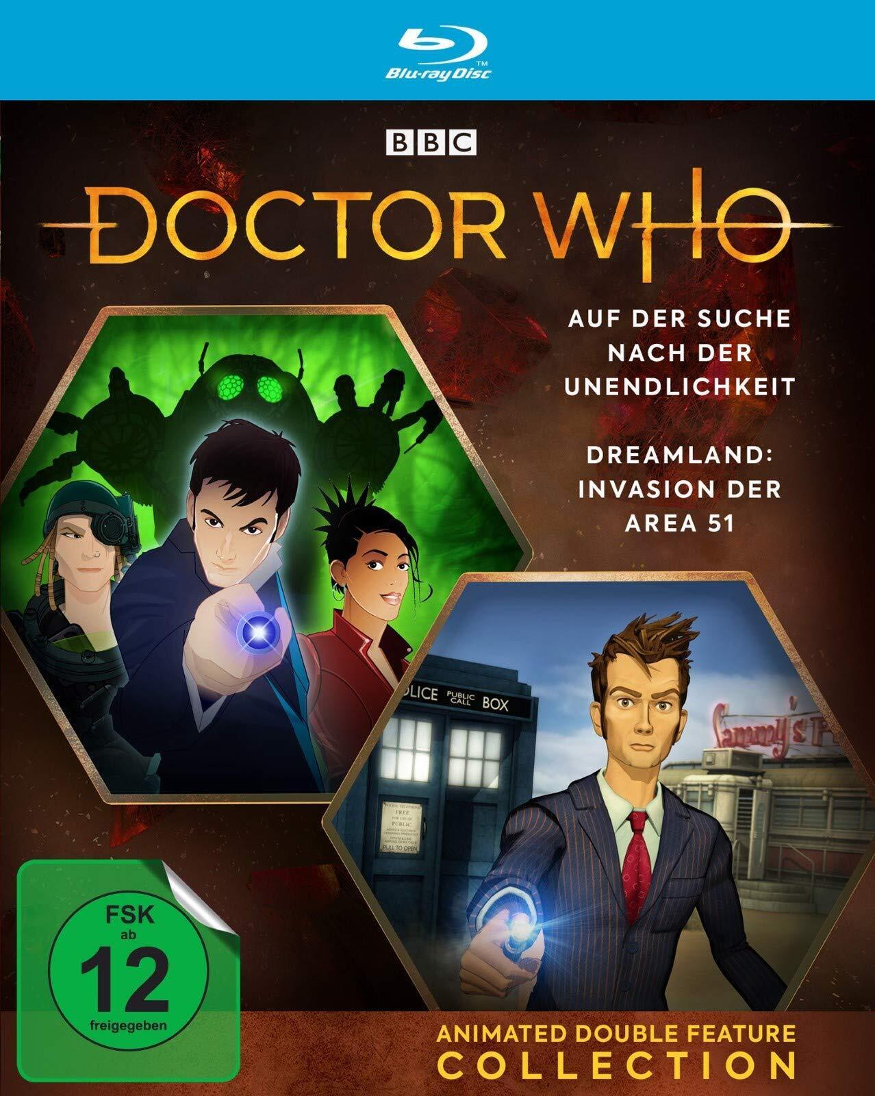 Doctor Who - Animated Double Feature Collection: Dreamland / Auf der S (Blu-ray)