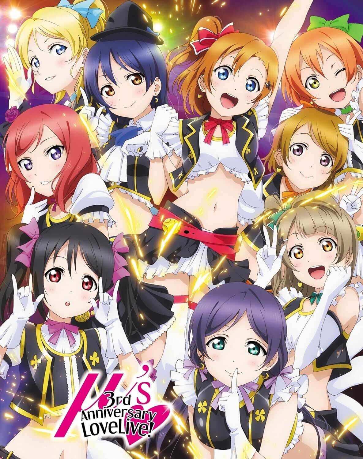 Love Live μ’s 3rd Anniversary LoveLive Blu-ray Japan LABX-8044 nuovo