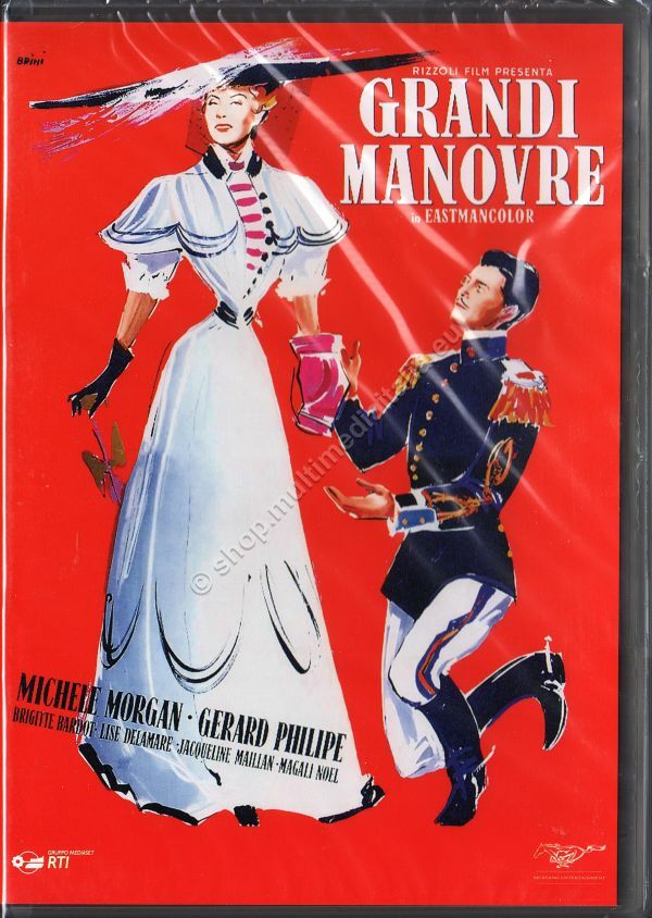 GRANDI MANOVRE (1955 con Brigitte Bardot Michele Morgan Gerard Philipe) DVD NUOV
