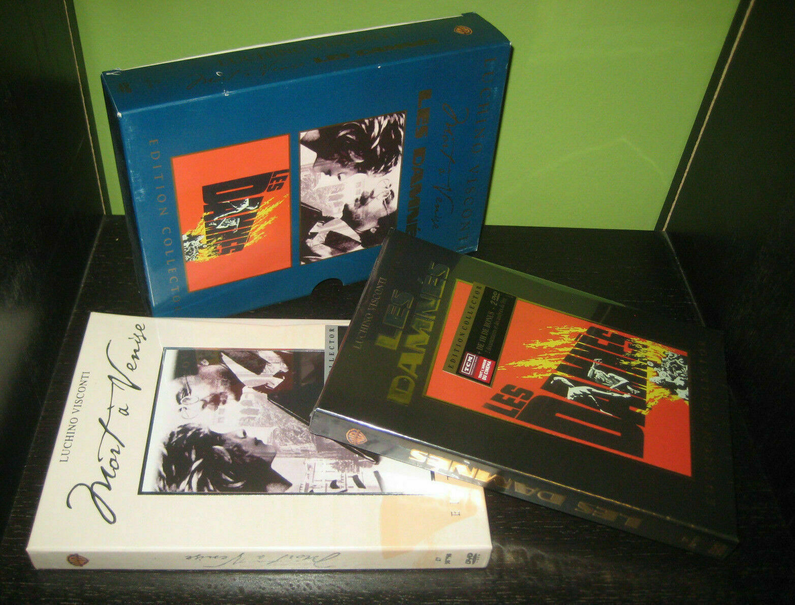Coffret Visconti MORT A VENISE (1971) LES DAMNES (1969) / 4 dvd import FRANCE .