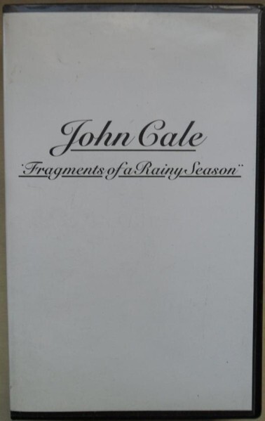 John Cale – Fragments Of A Rainy Season - VHS,PAL,1992,NEW,UNPLAYED,NO SEALED