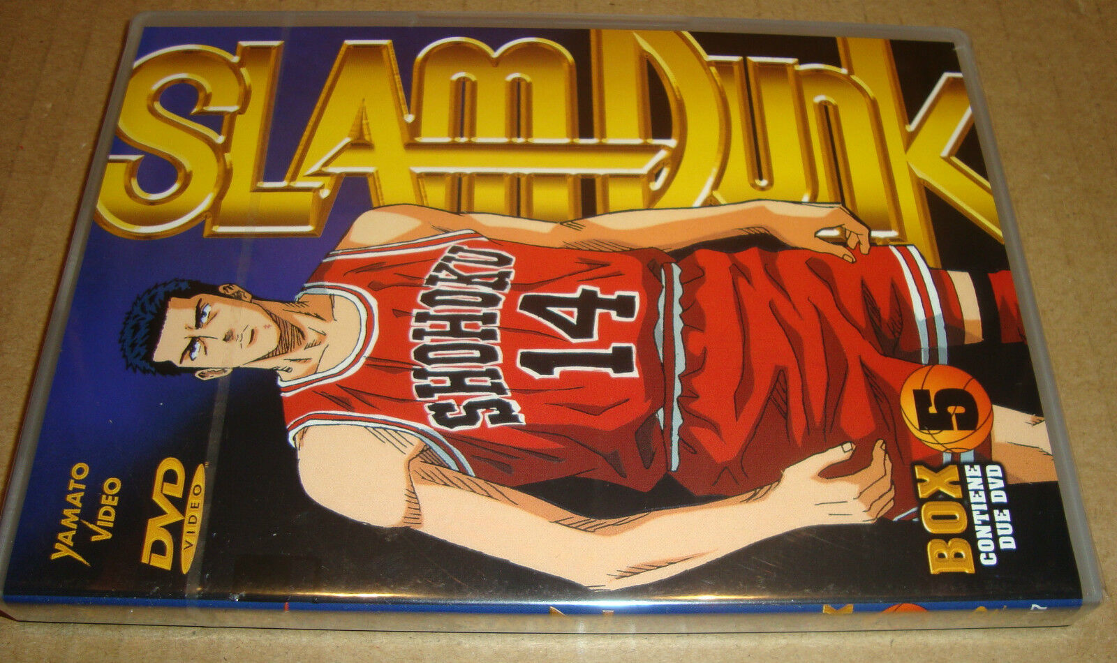 DVD SLAM DUNK VOL.5 BOX 2 DVD YAMATO VIDEO TAKEHIKO INOUE