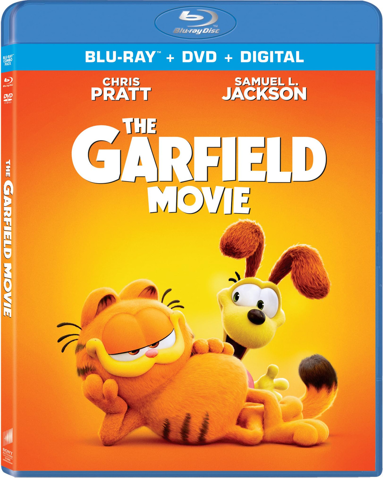 THE GARFIELD MOVIE (2024) - BD/DVD Combo + Digital (Blu-ray) Chris Pratt