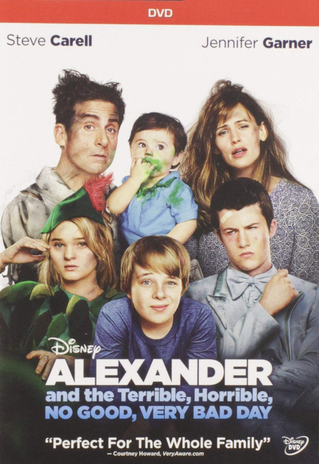 Alexander And The Terrible, Horrible, No Good, Very Bad Day (DVD) Steve Carell