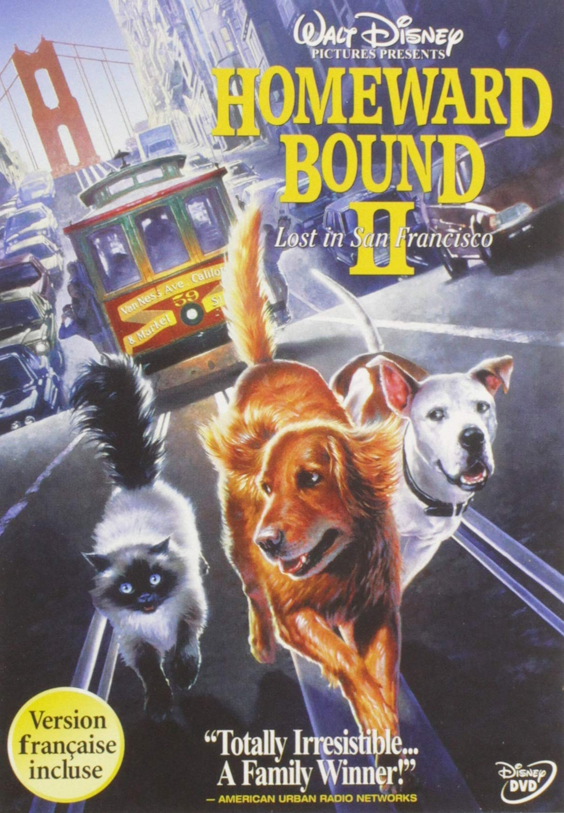 Homeward Bound II - Lost in San Francisco (DVD) Kevin Chevalia Sally Field