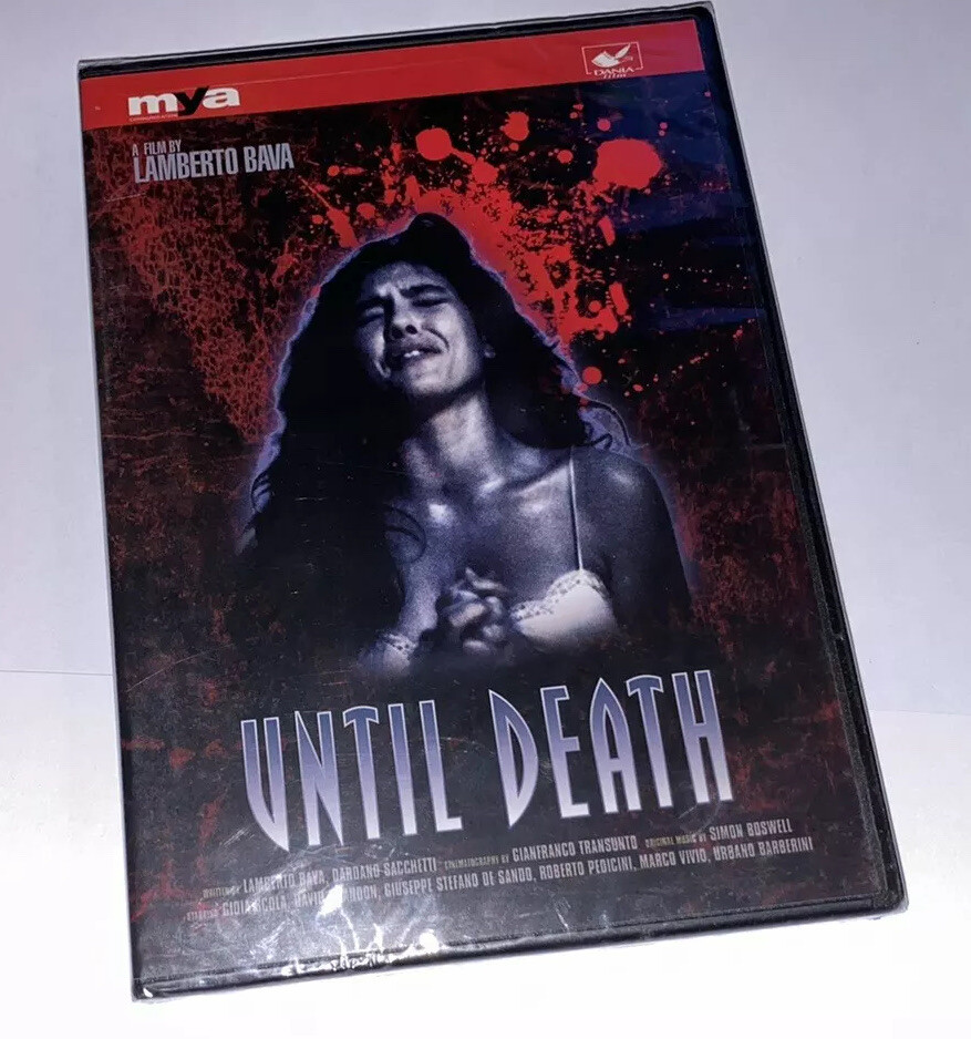 UNTIL DEATH VERY RARE DVD MYA EDITION - SEALED SIGILLATO (LAMBERTO BAVA)