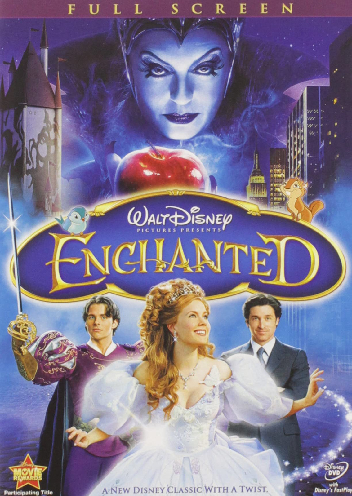 Enchanted (Full Screen Edition) (DVD) Amy Adams