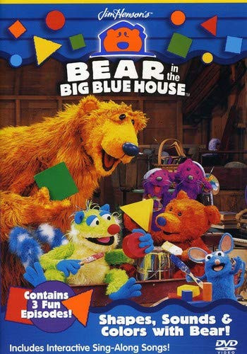 Bear In The Big Blue House: Shapes, Sounds & Colors With Bear! (DVD) Peter Linz