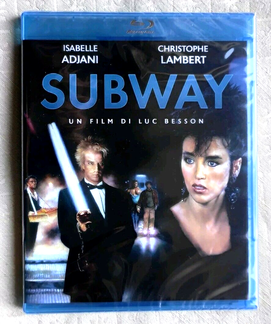 Bluray  SUBWAY   Luc Besson  Isabelle Adjani  ****NUOVO
