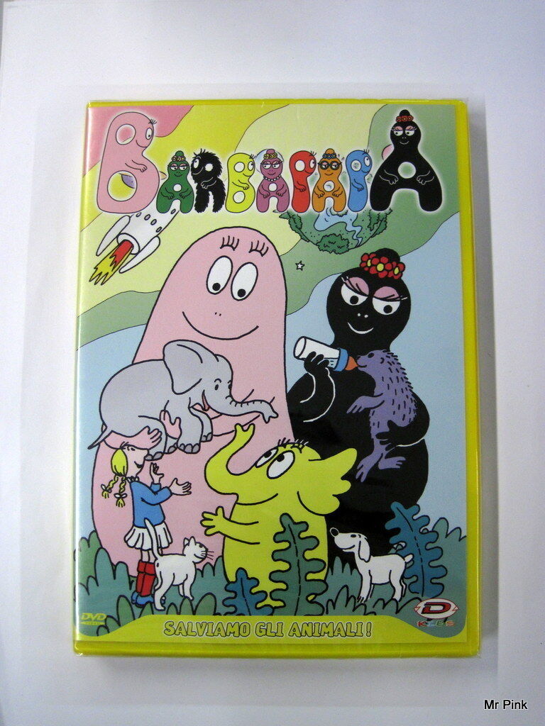 BARBAPAPA'  Vol.4 - Salviamo Gli Animali - Dvd Dynamic Kids Nuovo New Sigillato
