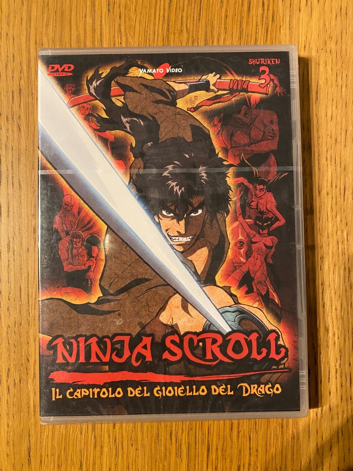Ninja Scroll Vol. 3 - Il Capitolo Del Gioiello Del Drago - Ep. 08 - 10 DVD Nuovo
