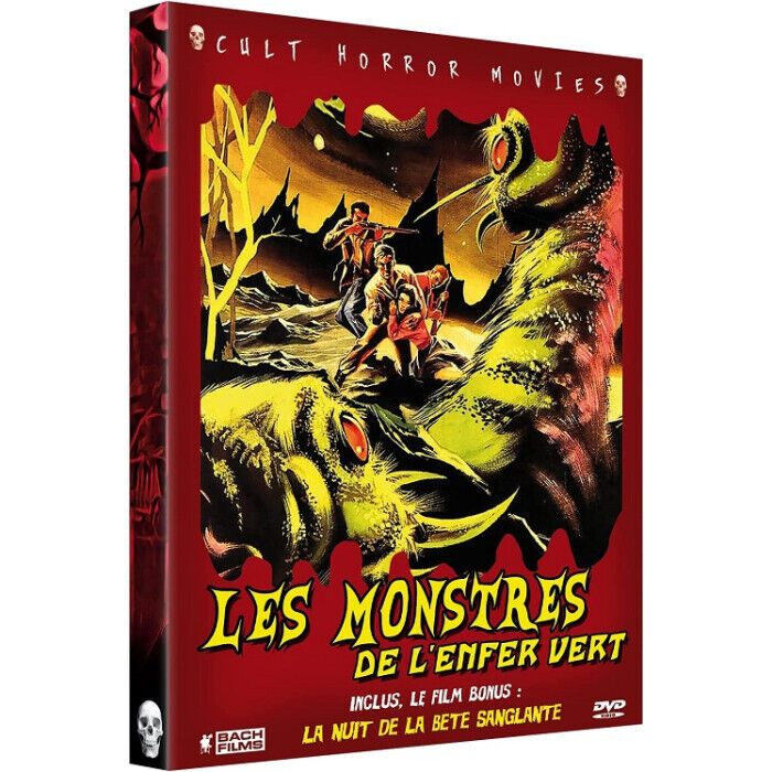 Le Mostri Di Inferno Verde + La Nuit Della Bestia Bloody DVD Nuova