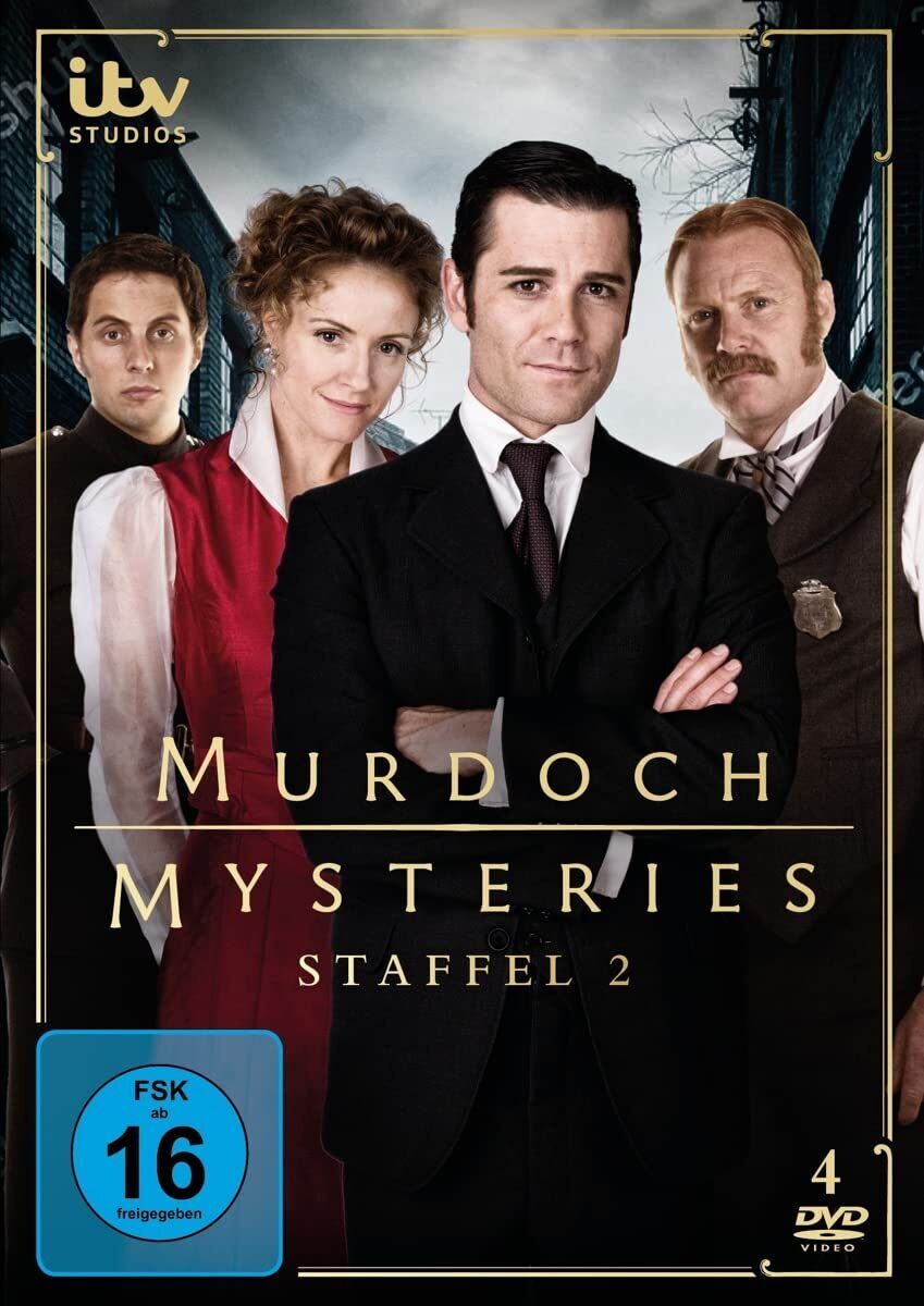 Murdoch Mysteries - Staffel 2 (4 DVD) (DVD) Yannick Bisson Hélène Joy