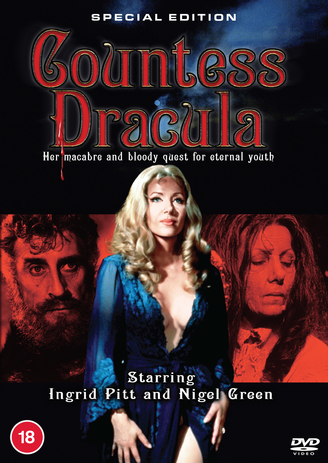 Countess Dracula (DVD) Lesley-Anne Down Maurice Denham Peter Jeffrey Peter May