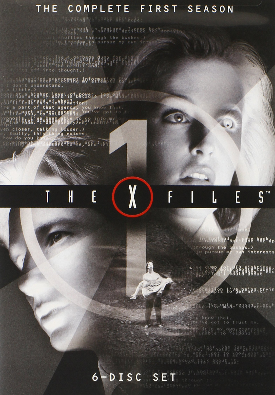 The X-Files: Season 1 (DVD) David Duchovny Gillian Anderson Mitch Pileggi