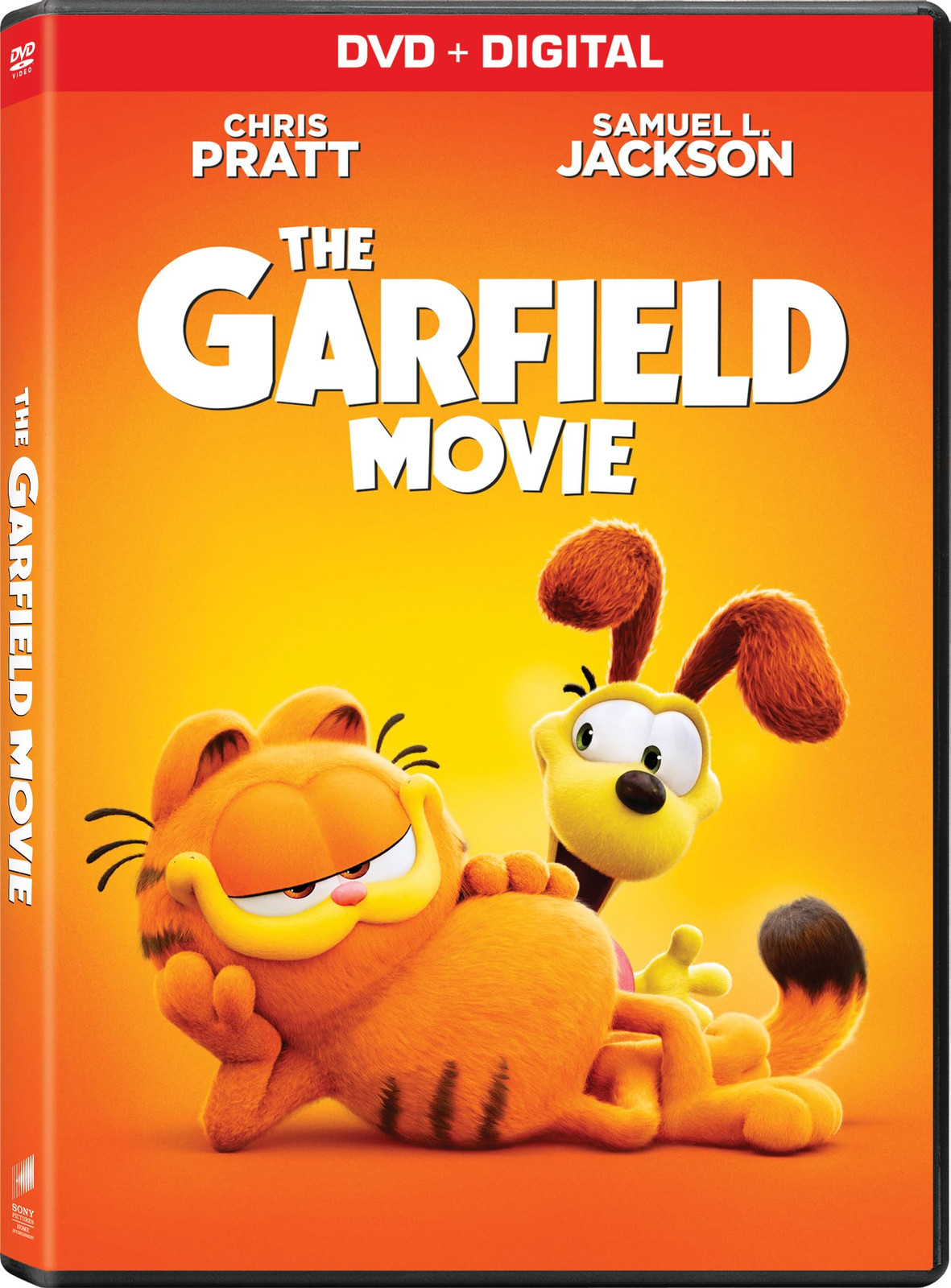 THE GARFIELD MOVIE (2024)- DVD + Digital (DVD) Chris Pratt Samuel L. Jackson