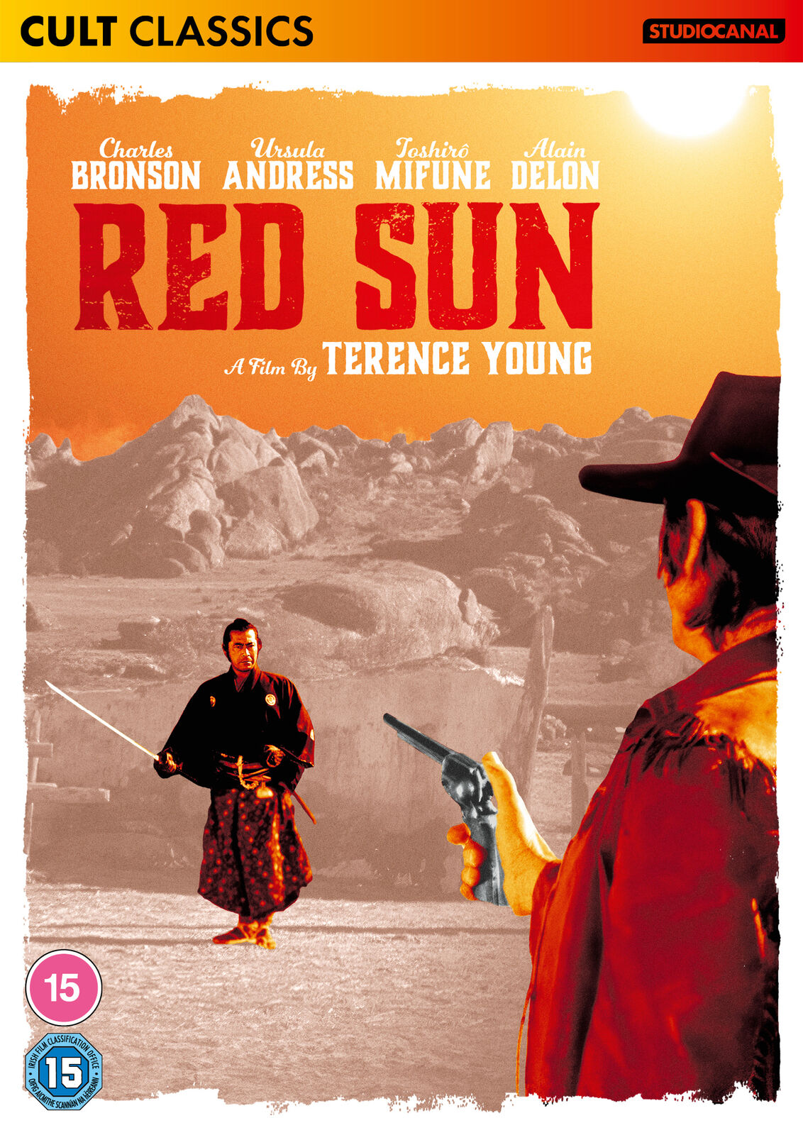 Red Sun (DVD) Alain Delon Capucine Charles Bronson Toshiro Mifune Ursula Andress