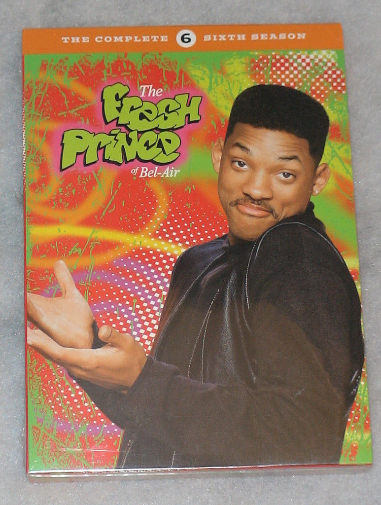 The Fresh Prince Of Bel-Air Completo Sixth Stagione 6 Nuovo e Sigillato Box DVD