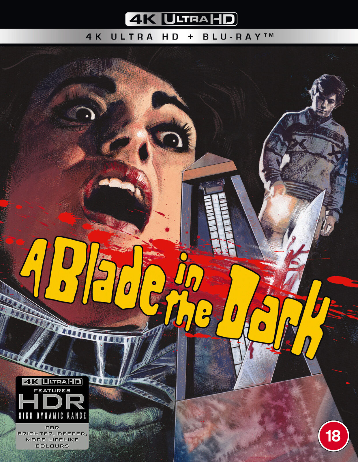 A Blade in the Dark (4K UHD Blu-ray) Andrea Occhipinti Lara Nassinski Anny Papa