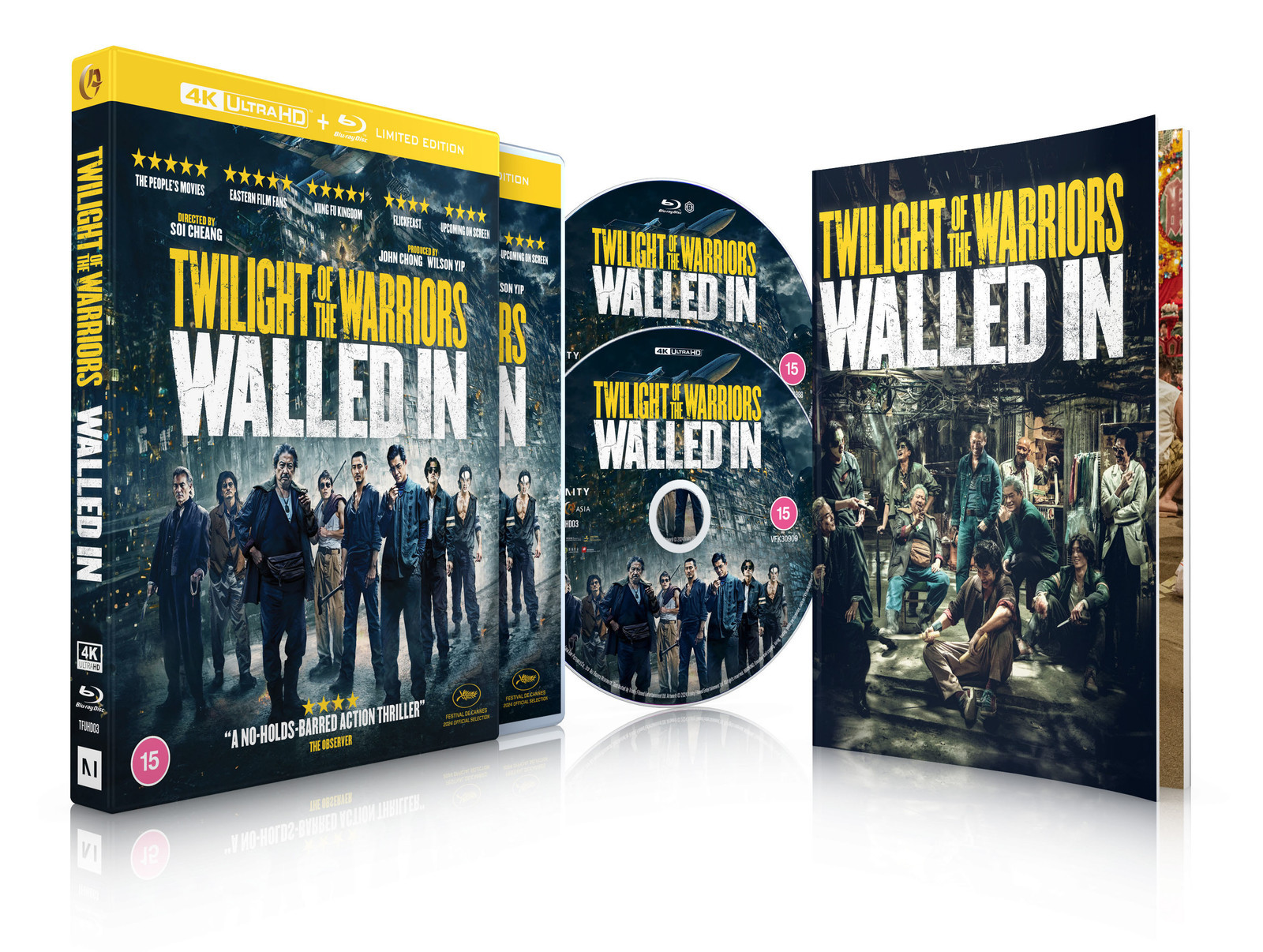 Twilight of the Warriors: Walled In (4K UHD Blu-ray) Sammo Hung Richie Jen
