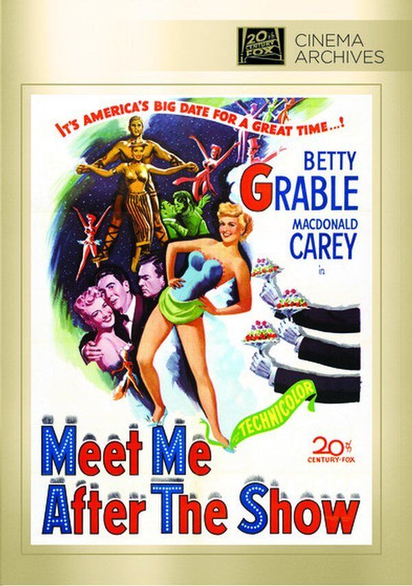 Meet Me After The Show DVD (1951) - Betty Grable, Macdonald Carey , Rory Calhoun